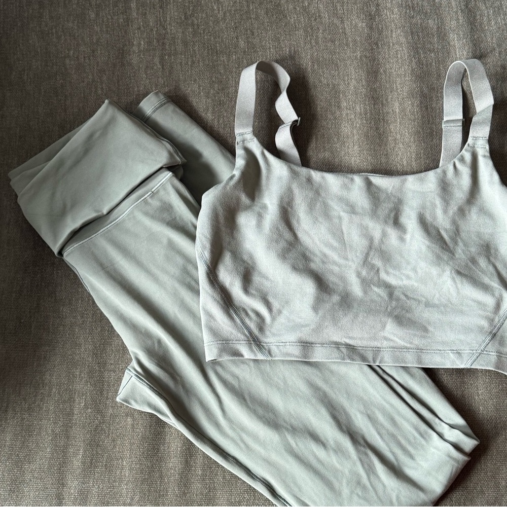 Aerie OFFLINE sage green set